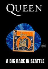 Queen - A Big Race In Seattle [3LP Box] Blue Splatter Colored Vinyl, Numbered (import)