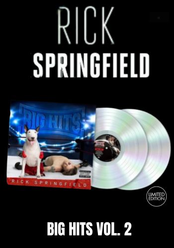 Rick Springfield - Big Hits: Rick Springfield's Greatest Hits, Vol 2 [2LP] Limited Clear Colored Vinyl