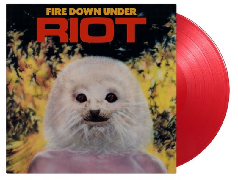 Riot - Fire Down Under [LP] Limited 180gram Translucent Red Colored Vinyl, Numbered (import)