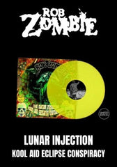 Rob Zombie - Lunar Injection Kool Aid Eclipse Conspiracy [LP] Limited Neon Yellow Colored Vinyl, Gatefold