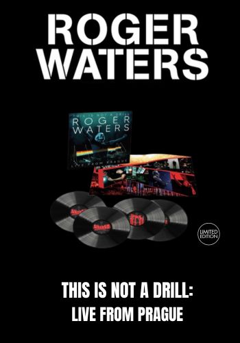 Roger Waters -This Is Not A Drill: Live From Prague [4LP]Heavyweight Vinyl, Gatefold
