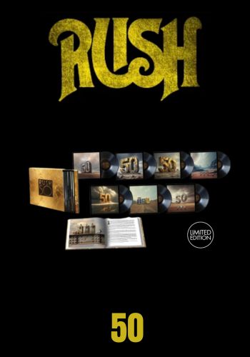 Rush - 50 [7LP] 180 Gram Deluxe Edition With Book  Box Set