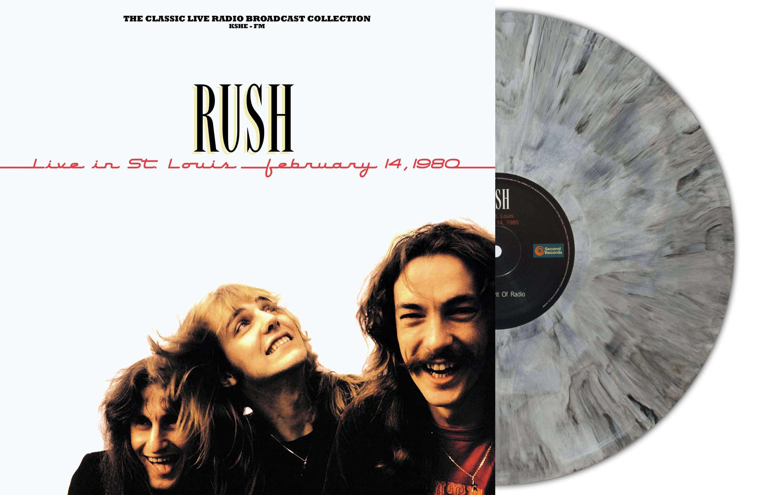 Rush - Live In St, Louis [2LP] Limited Hand-Numbered Grey Marbled Colored Vinyl (import)