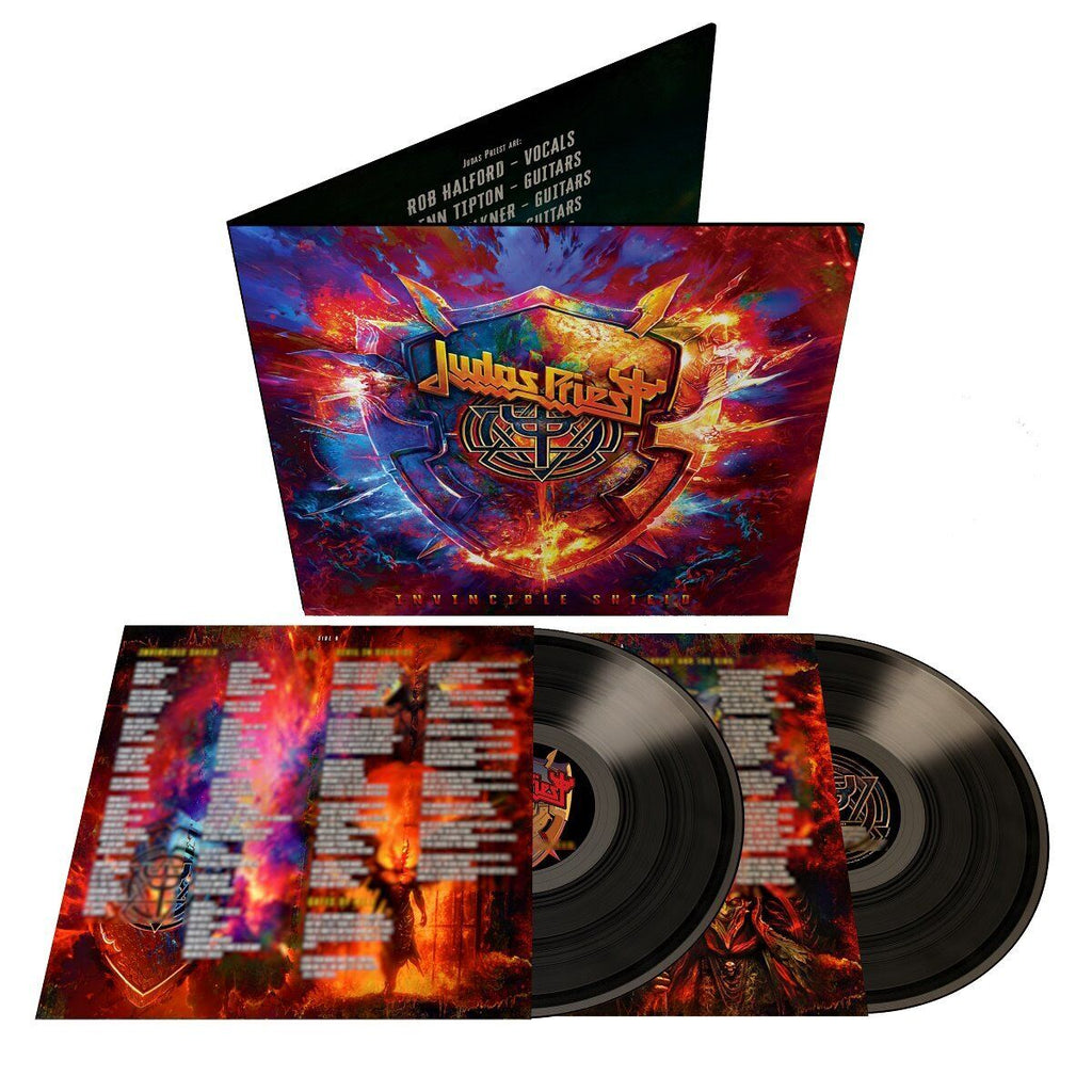 Judas Priest - Invincible Shield [2LP] Double Black Vinyl (New 2024 Studio Release)