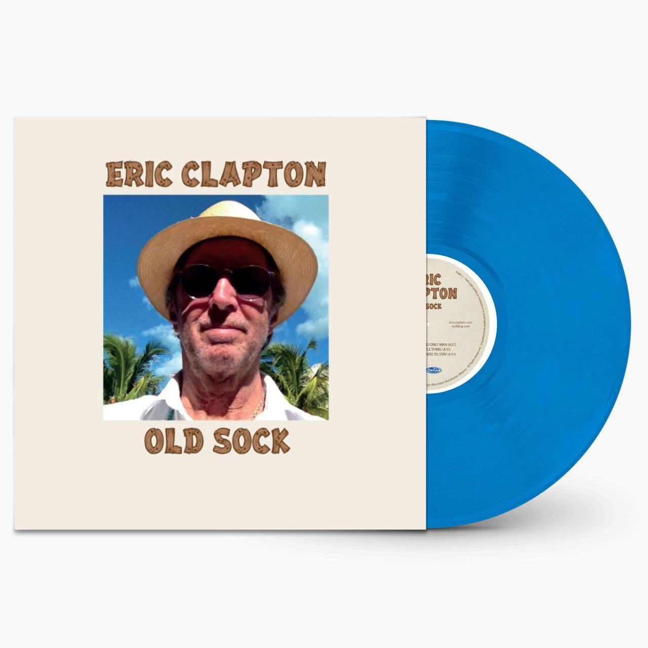 Eric Clapton - Old Sock [2LP] (Blue Vinyl, reissue)