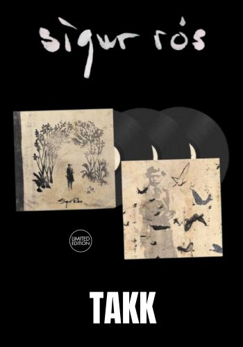 Sigur Ros - Takk [3LP] Limited 20th Anniversary Black Vinyl,  Exclusive Art Print