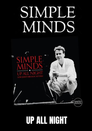 Simple Minds - Up All Night [2LP} Limited Black Vinyl, Gatefold (import)