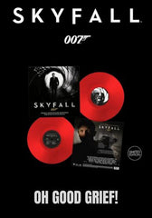 Thomas Newman- Skyfall Soundtrack [2LP] Limited 180gram Red Vinyl, Booklet, Gatefold, Numbered (import)