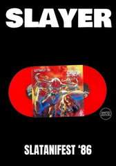 Slayer- Slatanifest '86 [2LP] Limited Red Colored Vinyl (import)