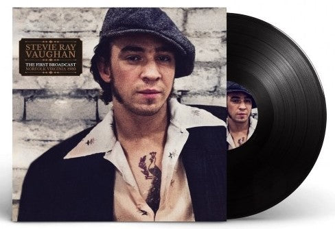 Stevie Ray Vaughan -The First Broadcast: Norfolk Virginia 1980 [LP] Limited Black vinyl, gatefold (import)