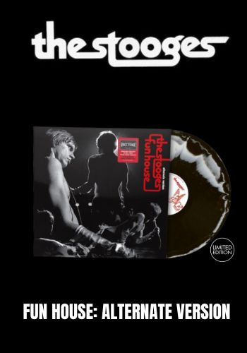 Stooges, The - Fun House: Alternate Version [LP] Limited Black & White Colored Vinyl (Rocktober)