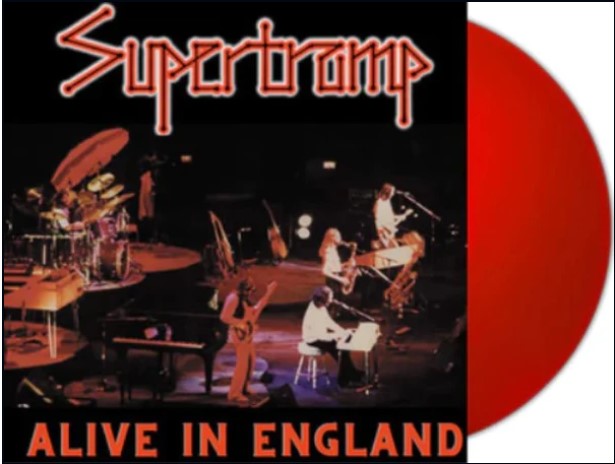 Supertramp - Alive In England [2LP] (Red 180 Gram Vinyl, limited) – Hot  Tracks