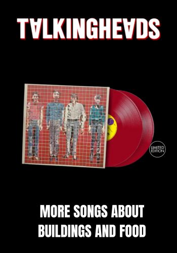 Talking Heads -  More Songs About Buildings And Food (2LP)  Deluxe Red Colored Vinyl Edition