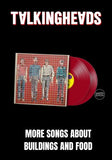Talking Heads -  More Songs About Buildings And Food (2LP)  Deluxe Red Colored Vinyl Edition
