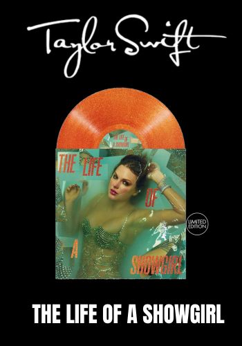 Taylor Swift - The Life Of A Showgirl [LP] (Sweat and Vanilla Perfume Portofino Orange Glitter Colored)