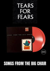 Tears For Fears - Songs From The Big Chair [2LP] Limited 40th Anniversary Transparent Red Colored Vinyl