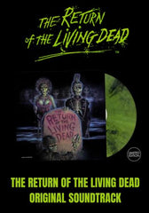 Return Of The Living Dead, The (Soundtrack) [LP] Limited  40th Anniversary Green Toxic Waste Colored Vinyl