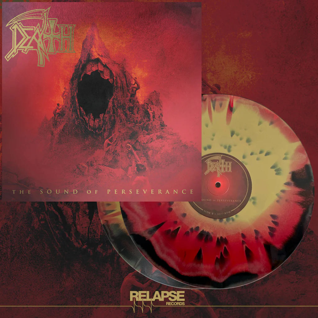 Death - The Sound Of Perseverance [2LP] (Black, Red & Gold Tri Color Merge with Splatter Vinyl)