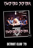 Twisted Sister - Detroit Club '79 [LP] Limited Black Vinyl LP (import)
