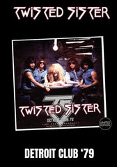 Twisted Sister - Detroit Club '79 [LP] Limited Black Vinyl LP (import)