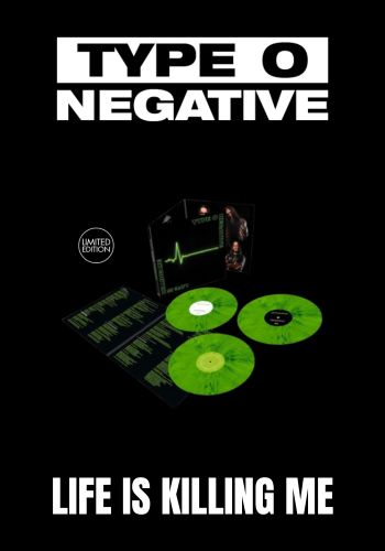 Type O Negative - Life Is Killing Me [3LP] Limited 20th Anniversary Colored Vinyl
