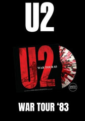 U2 - War Tour  '83 [LP] Limited Splatter Colored Vinyl
