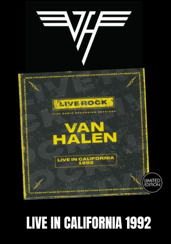 Van Halen - Live In California 1992 [2LP] Limited Black Vinyl (Import)