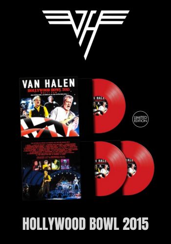 Van Halen - Hollywood Bowl 2015 [3LP] Limited Red Colored Vinyl , Posters (import)