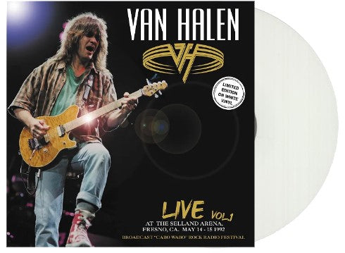 Van Halen - Live At The Selland Arena Fresno CA May 14-15 1991 [LP] Limited White Colored Vinyl (import)