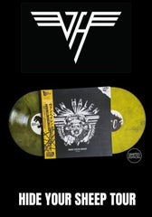 Van Halen – Hide Your Sheep Tour [2LP] Limited Green Marble Colored Vinyl , OBI, Poster (import)