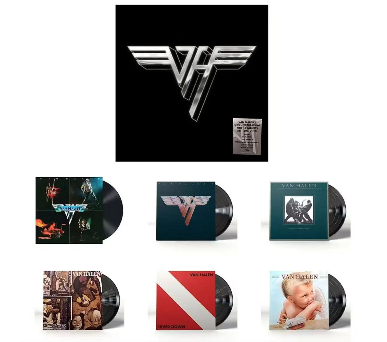 Van Halen - The Collection [6LP Box Set] Limited U.K. Import (David Lee Roth era)
