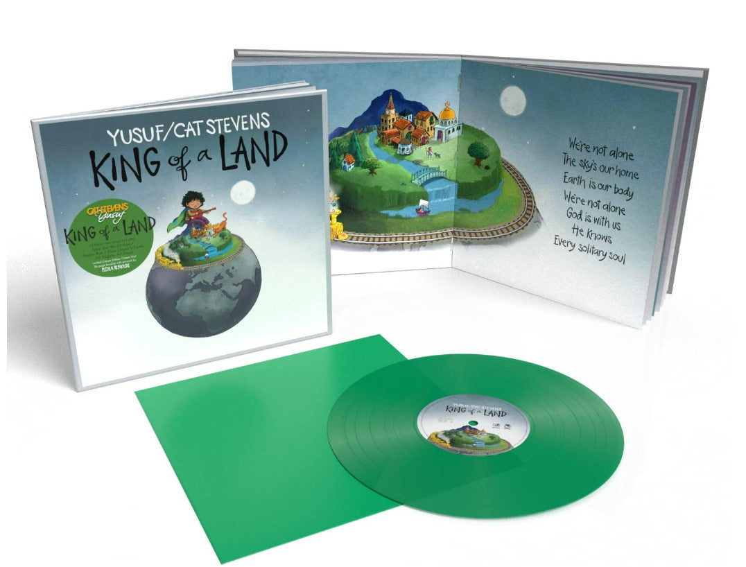 Yusuf/Cat Stevens - King of a Land [LP] Limited Deluxe Edition Green Vinyl