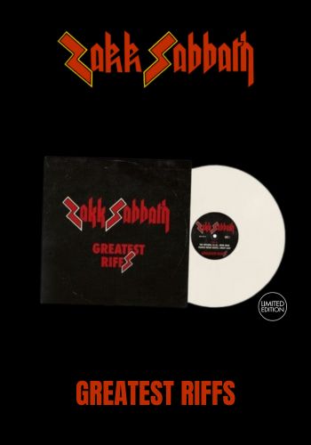 Zakk Sabbath - Greatest Riffs [2LP] Limited White Colored Vinyl (Copy)
