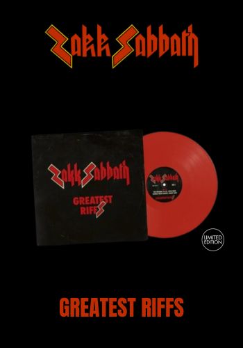 Zakk Sabbath - Greatest Riffs [2LP] Limited Red Colored Vinyl