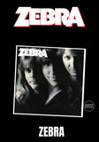 Zebra - Zebra [LP] Limited 180gram Black & White Colored Vinyl, Original Artwork