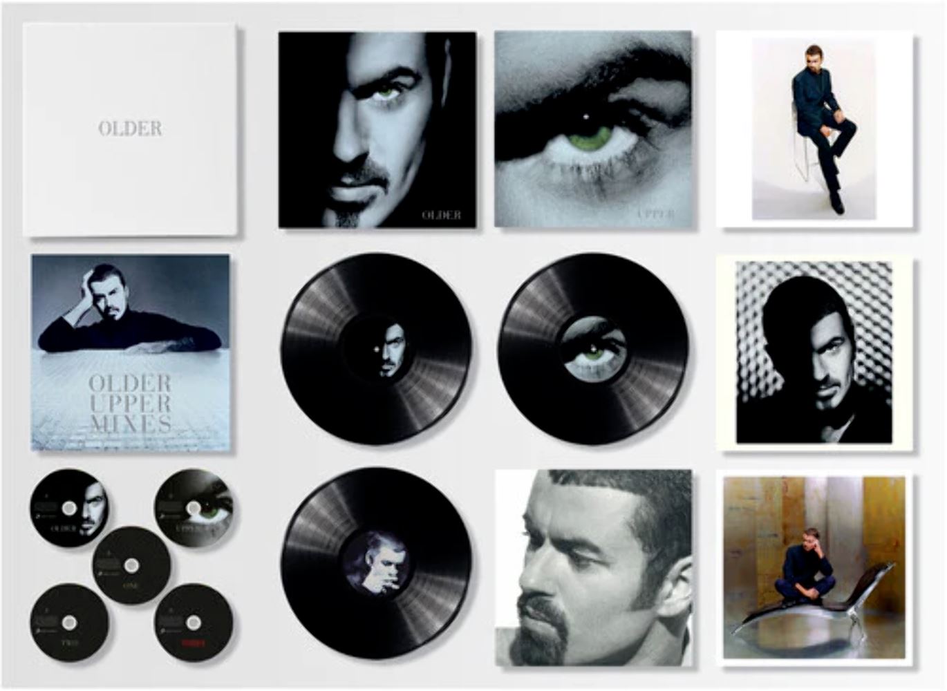 George Michael - Older [3LP+5CD] (180 Gram, Super Deluxe Box Set, 12'' booklet, 3x 12'' prints, download)