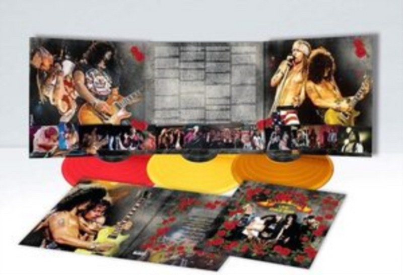 Guns N' Roses - Live Chili 1992 [3LP] Limited 180gram Red, Yellow & Orange Vinyl (limited)