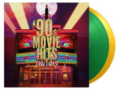 90's Movie Hits Collected [2LP] (LIMITED 1 TRANSLUCENT GREEN & 1 TRANSLUCENT YELLOW 180 Gram Audiophile Vinyl, insert, numbered to 2000, import)