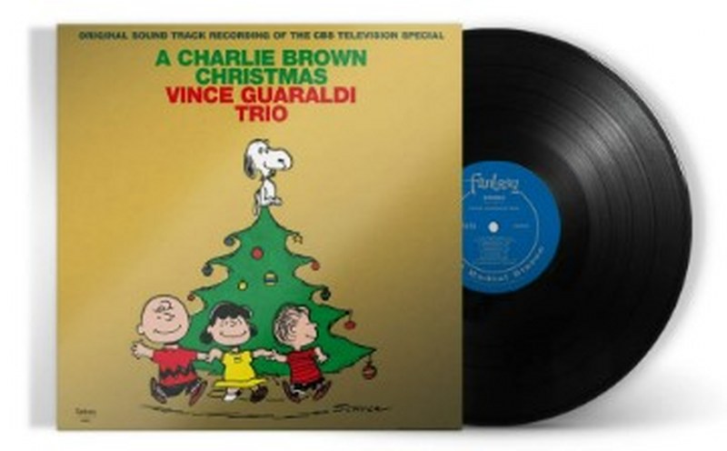 Vince Guaraldi Trio - A Charlie Brown Christmas [LP] (Gold Foil Edition feat. jacket wrapped in gold foil while the Peanuts characters & tree have been embossed)