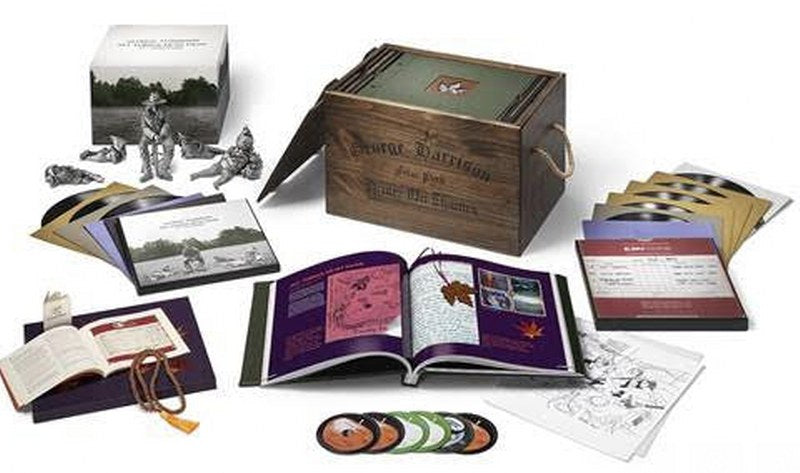 George Harrison - All Things Must Pass [8LP+5CD+BluRay UBER Boxset] (wooden crate, 96-page scrapbook, poster, 42 previously unreleased tracks, 1/6 scale replica figurines)