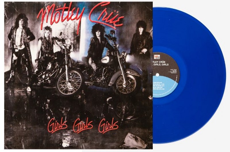 Motley Crue - Girls, Girls, Girls [LP] Limited Blue Colored Vinyl