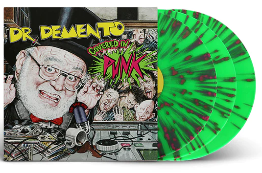 Dr. Demento -  Dr. Demento Covered In Punk [3LP] Limited Pink & Green Splatter Colored Vinyl