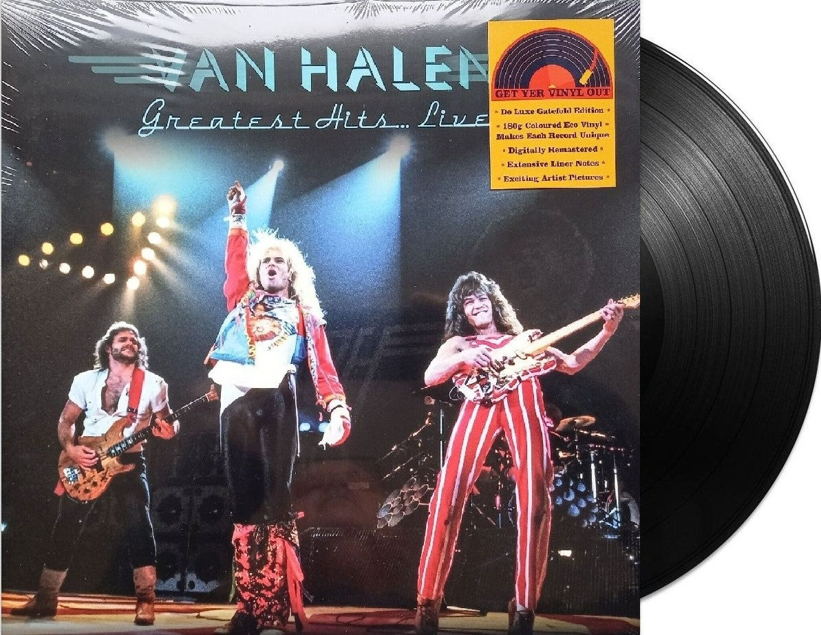 Van Halen - Greatest Hits Live [LP] Deluxe Edition 180gram Echo Mixed Color LP + Insert, Gatefold (import)