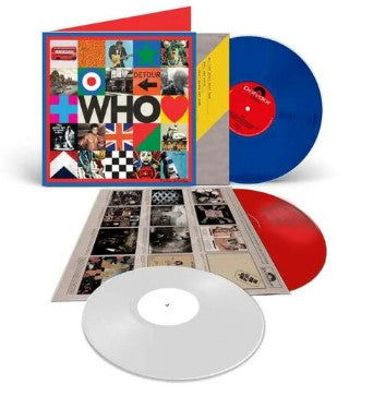 Who, The The Who [2LP] Deluxe Edition includes 2LP's on Red & Blue Colored Vinyl with Bonus 10-Inch on White Colored Vinyl