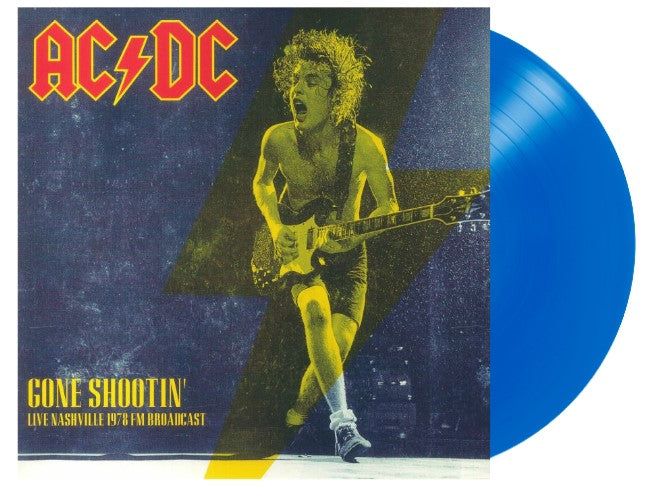 AC/DC -Gone Shootin' [LP] Limited Blue Colored Vinyl (import) Live Broadcast Nashville 1978