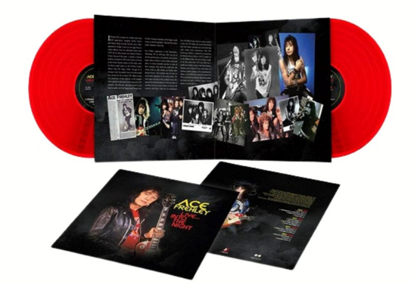 Ace Frehley - Live...Into The Night [2LP] Limited Red Colored Vinyl (import)