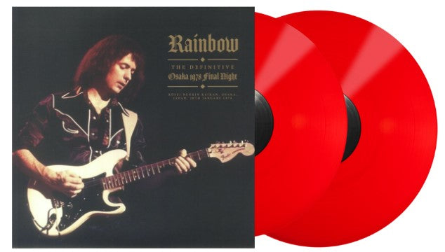 Rainbow -The Definitive Osaka 1978 Final Night [2LP] Limited Red Colored,  Gatefold (import)