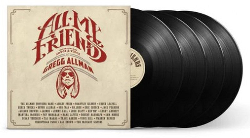 All My Friends: Celebrating The Songs & Voice Of Gregg Allman [4LP]  (black vinyl)
