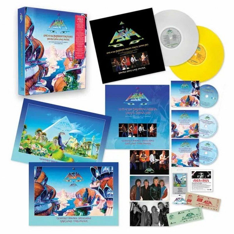 Asia - Asia In Asia: Live At The Budokan, Tokyo, 1983 [2LP+2CD+BluRay]
