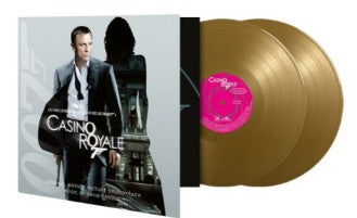 David Arnold - Casino Royale (Soundtrack) [2LP] (LIMITED GOLD 180 Gram Audiophile Vinyl, large movie poster, gatefold, numbered to 1500)